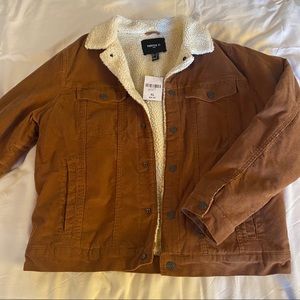 Corduroy Sherpa Jacket